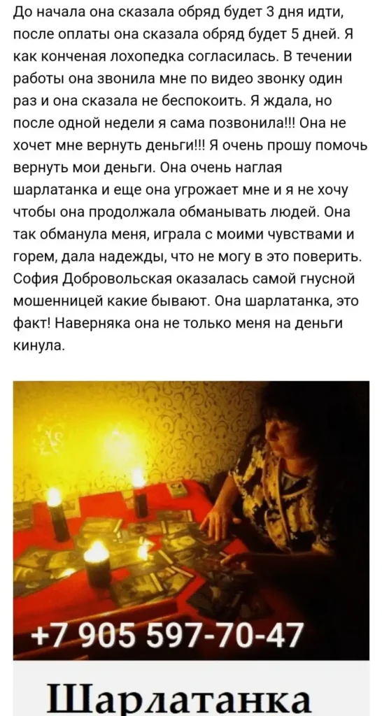 София Добровольская